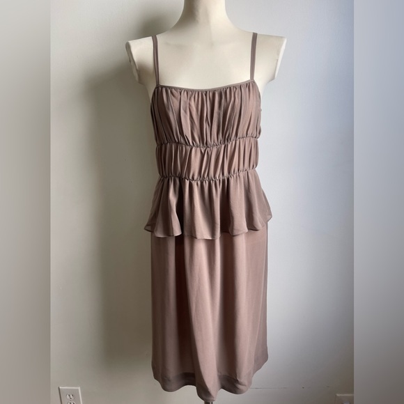 Moulinette Soeurs Dresses & Skirts - NWT Anthropologie Moulinette Soeurs Susannah 100% Silk Sleeveless Dress Peplum 6